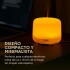 Aromatizador Difusor Humidificador Perfume Luces Led 500 Ml Variante Color Blanco