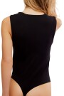 BODY LUNA ESCOTE CUADRADO Negro