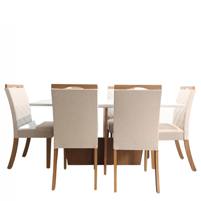 Juego de comedor Madrid 6 Sillas Juego de comedor Madrid 6 Sillas
