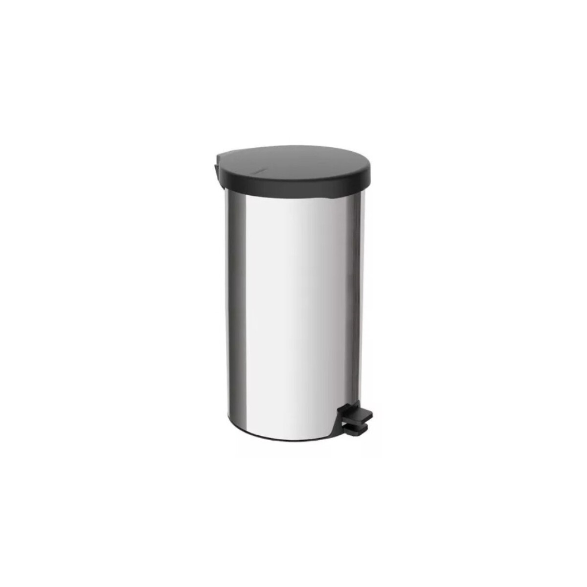 PAPELERA TACHO ACERO INOXIDABLE TRAMONTINA 30LTS - PLATEADO 