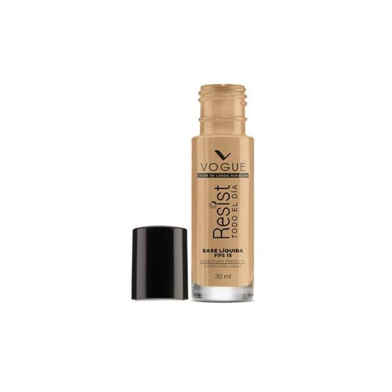 Base de Maquillaje Liquida Vogue Resist Miel 30 ML