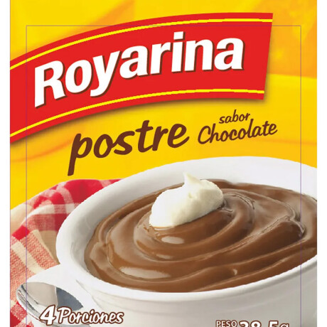 POSTRE ROYARINA 4P 43G CHOCOLATE POSTRE ROYARINA 4P 43G CHOCOLATE