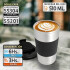 Vaso Termico Cafe Doble Capa 510ml Con Tapa Acero Inoxidable Vaso Termico Cafe Doble Capa 510ml Con Tapa Acero Inoxidable