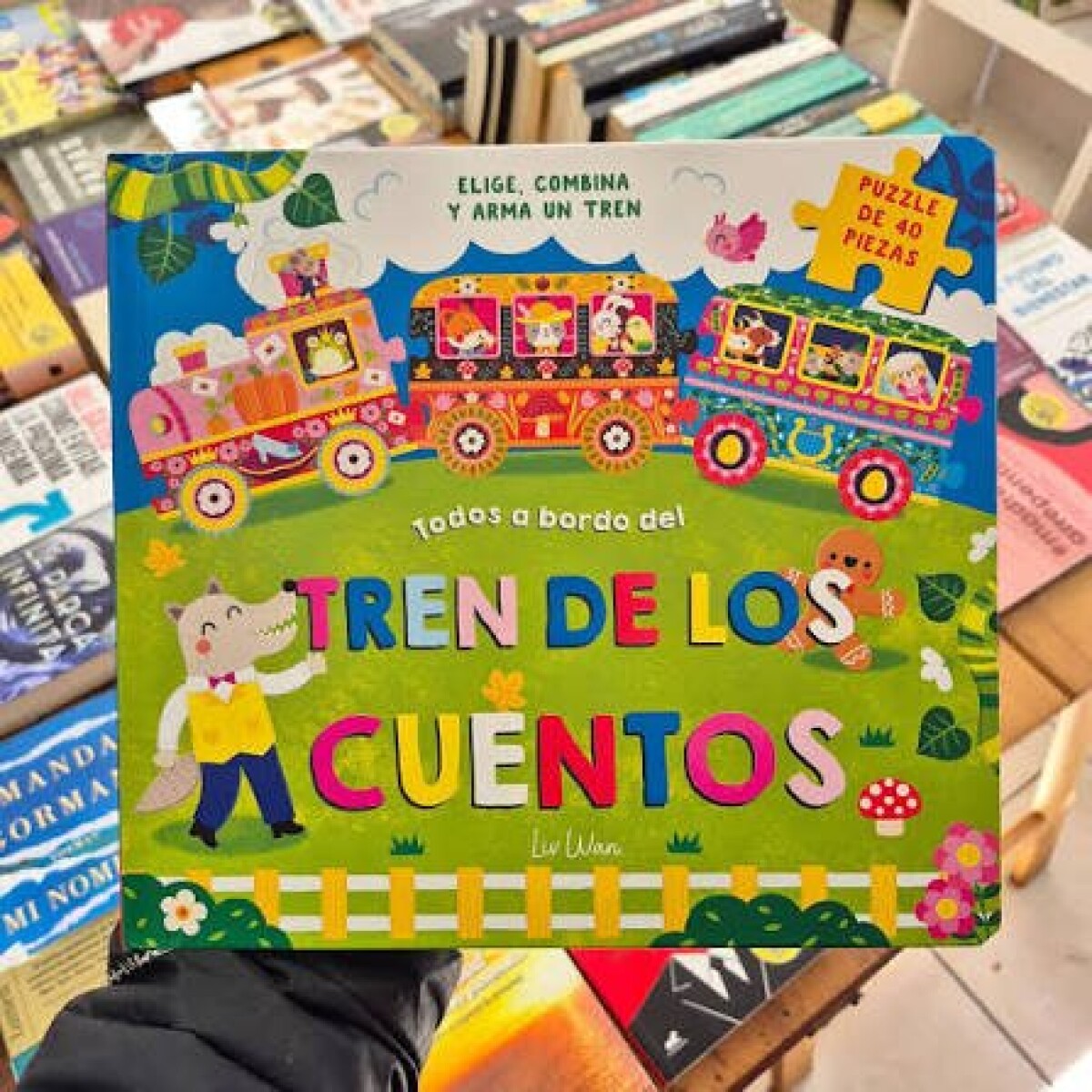 TODOS A BORDO DEL TREN DE LOS CUENTOS 