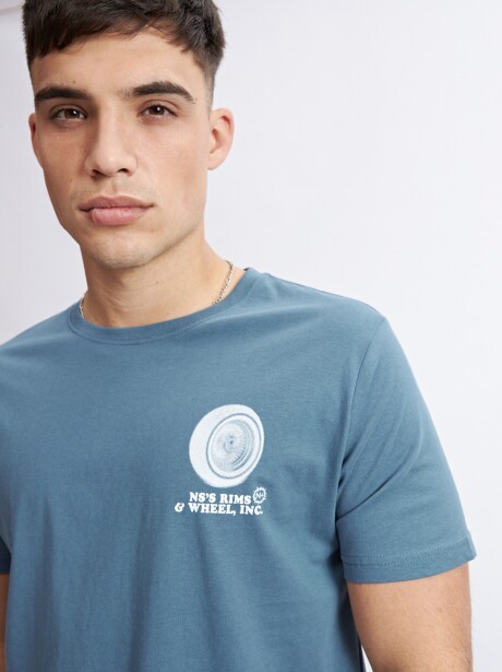 REMERA SAN FRANCISCO AZUL