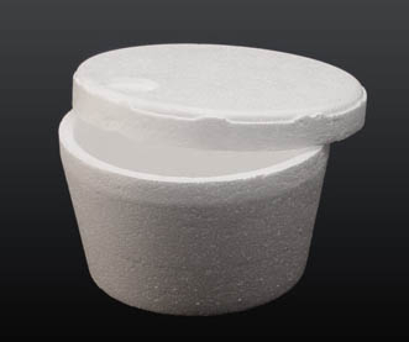 ENVASE ESPUMA CONICO 1 LT 15X13 CM. 