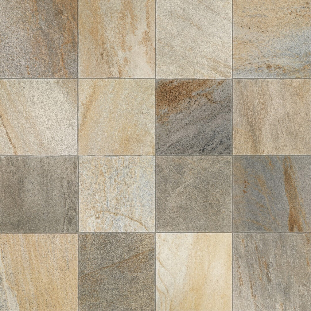 CERÁMICA PARA PISO PEDRA GOIÁS "A" 60X60 CM RECTIFICADO- KARINA Cerámica Para Piso Pedra Goiás "a" 60x60 Cm Rectificado- Karina