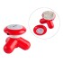 Masajeador Mini Eléctrico Portátil Usb O Pilas Mimo Color Variante Rojo