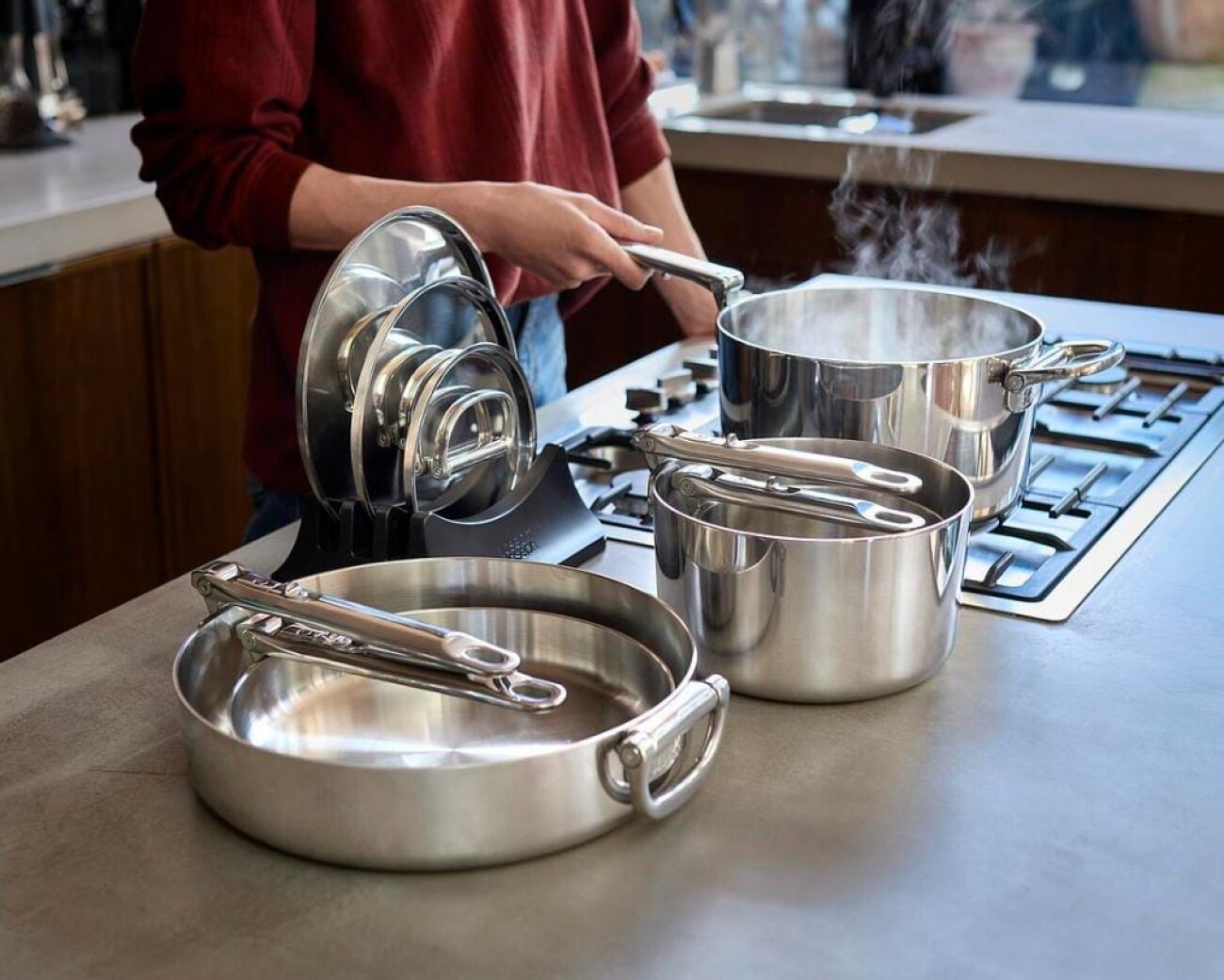 Set de Batería Space Steel Joseph Joseph Set de Batería Space Steel Joseph Joseph