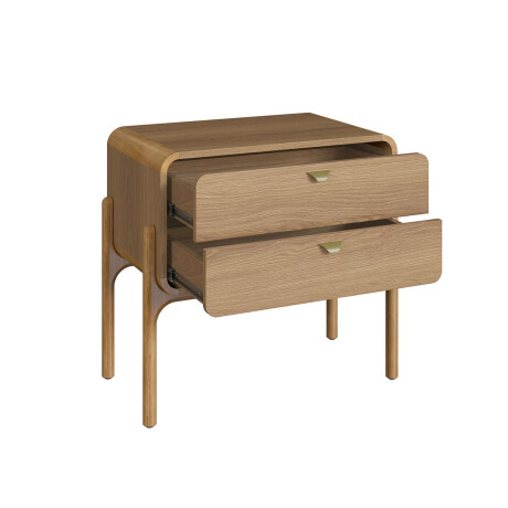 Mesa de Luz Select - Grande - 2 Cajones Natural