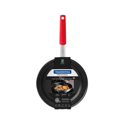 Sartén profesional Ø 20cm. con mango silicona -TRAMONTINA TR5803