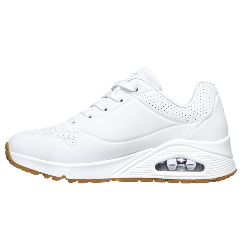 Zapatillas Skechers Uno Stand On Air Mujer White