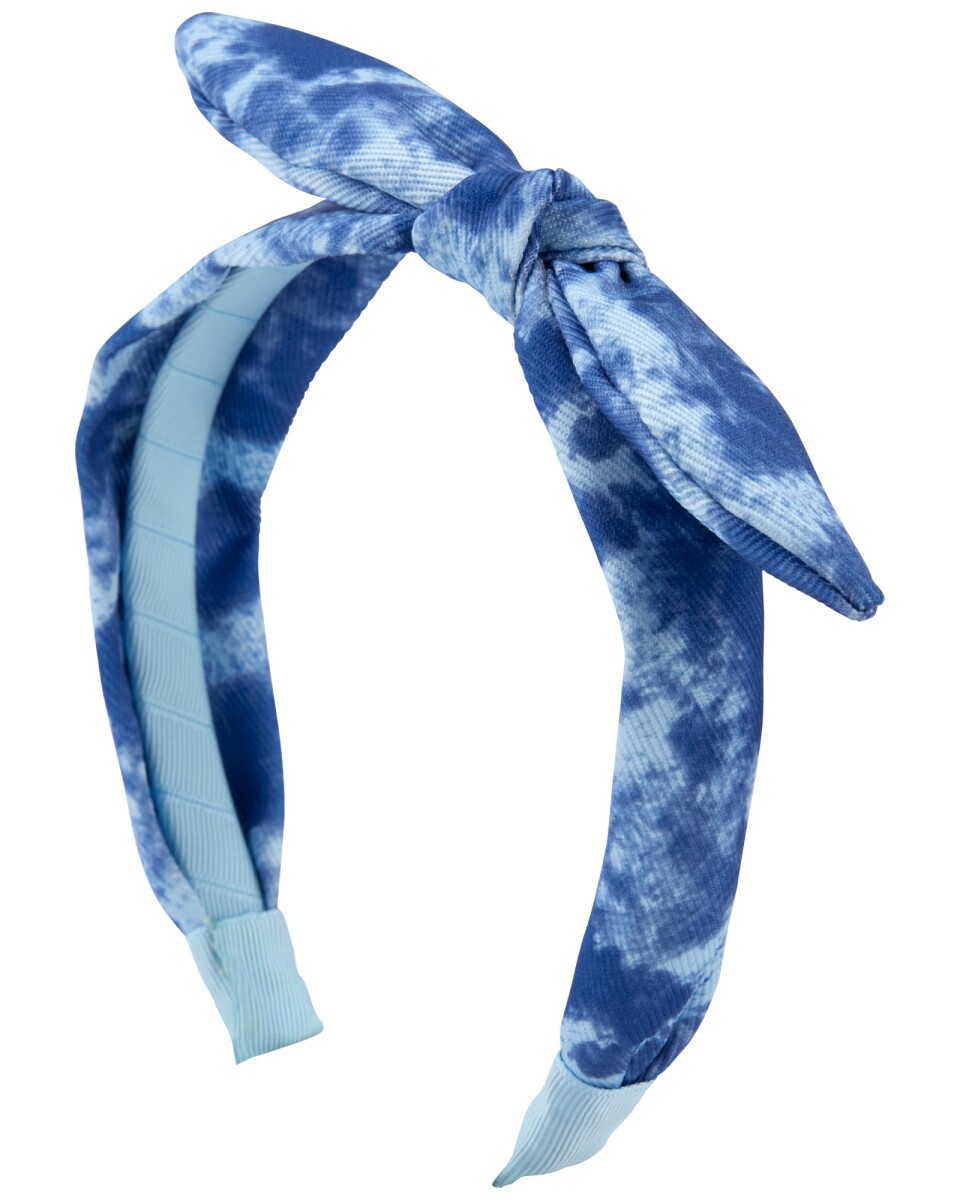 Vincha, diseño tie-dye 