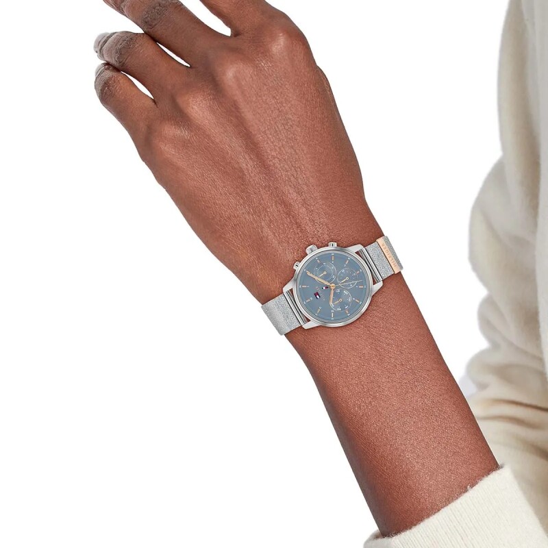 Reloj Tommy Hilfiger 1782807 para dama con correa de acero Reloj Tommy Hilfiger 1782807 Para Dama Con Correa De Acero