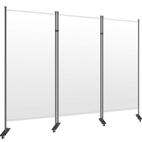Biombo Separador 3 Paneles Poliéster 226 cm x 185 cm 001