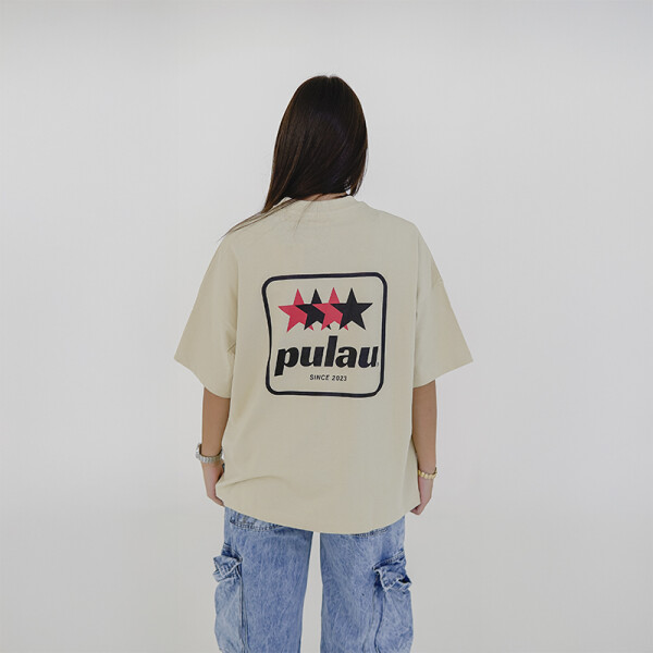 Remera Pulau Tau Beige