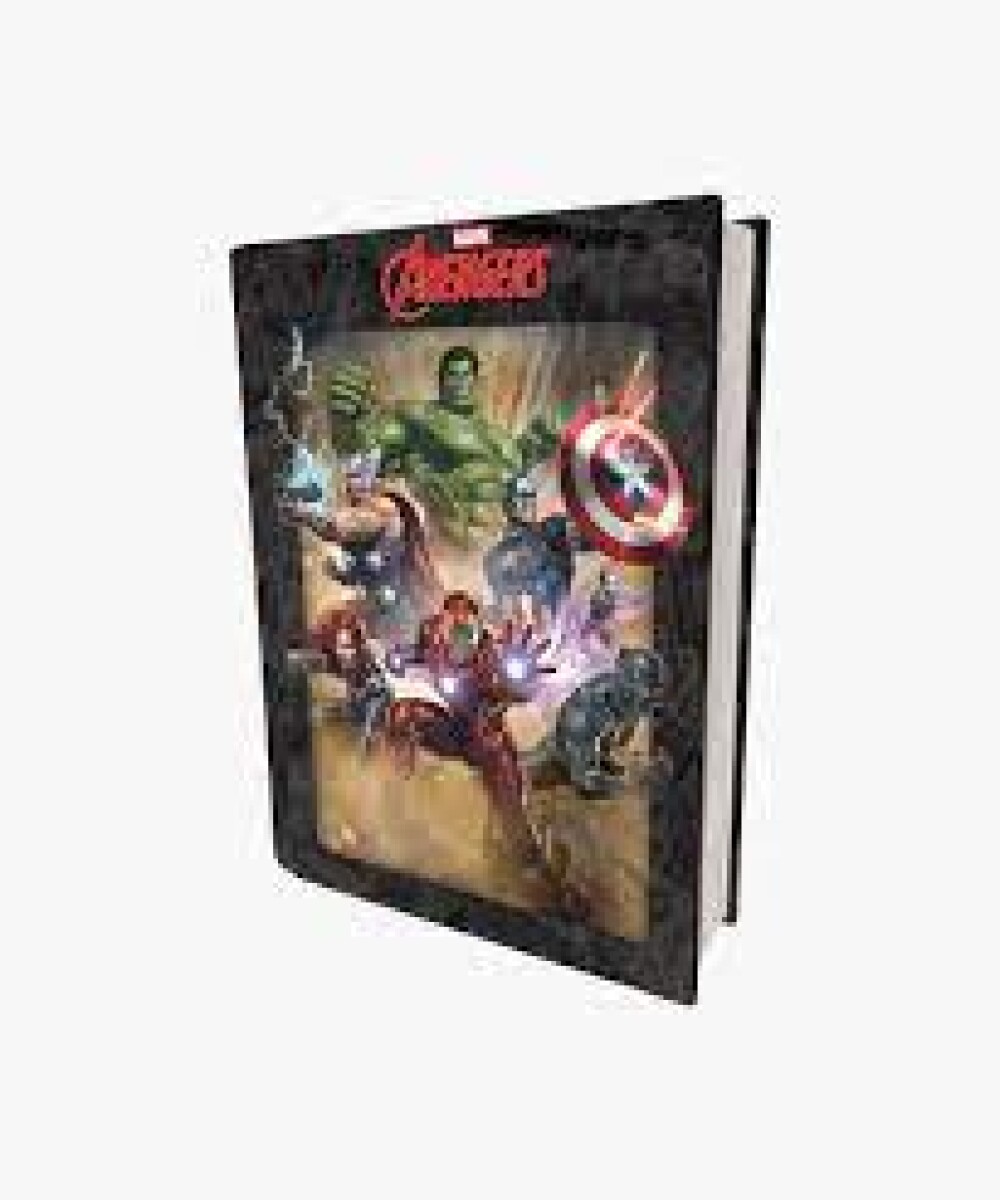 Puzzle-3D-300-Piezas-Lata-libro- Avengers 