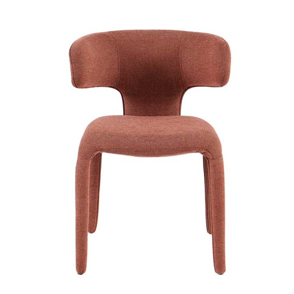 SILLA DE COMEDOR METAL-Y-TELA VIOLETA BEATRIZ