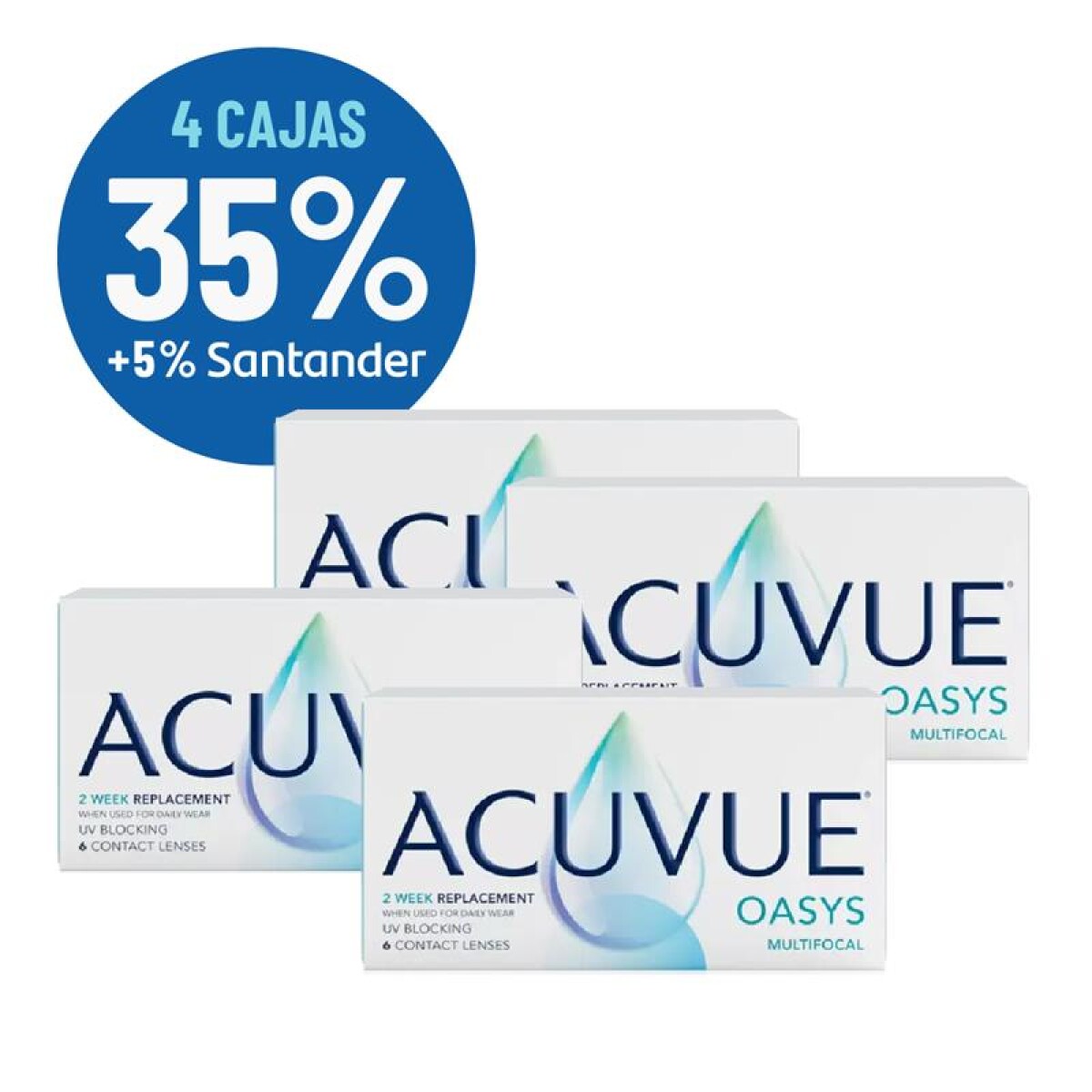 Acuvue Oasys Multifocal - Blanco 
