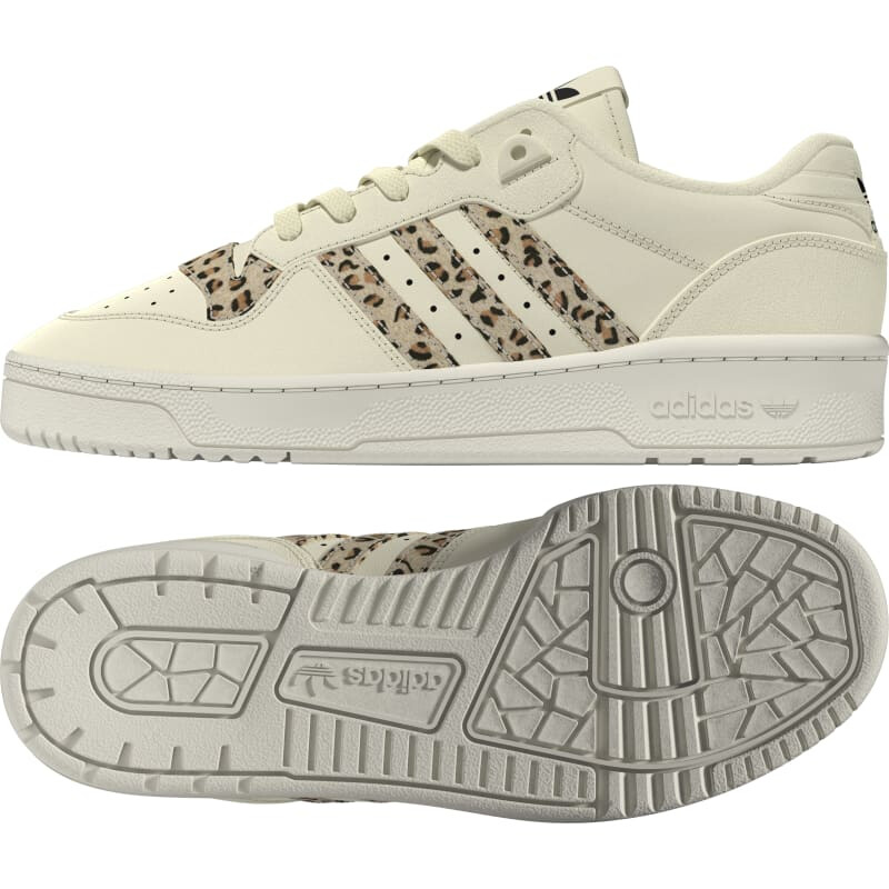 Championes Adidas Original Rivalry Low de Mujer - ID7558 Blanco-animal Print