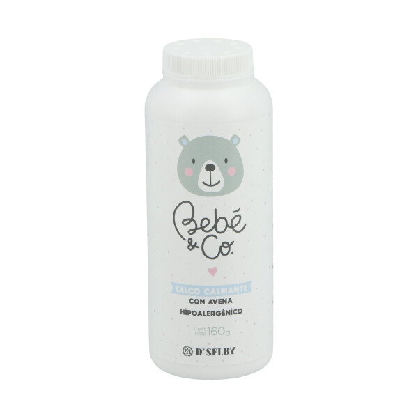 Talco Bebé & Co con Avena 160 g Talco Bebé & Co con Avena 160 g