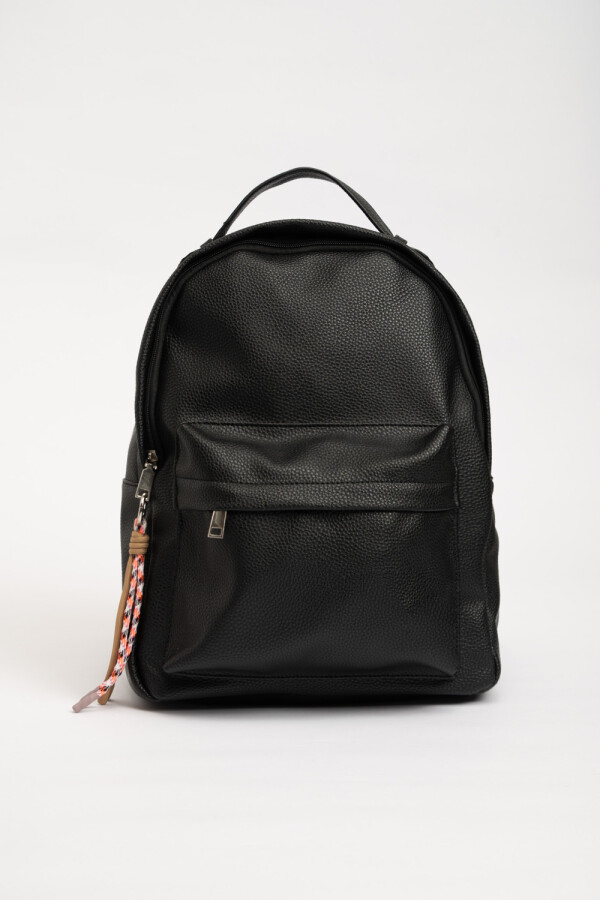 Mochila con llavero Negro