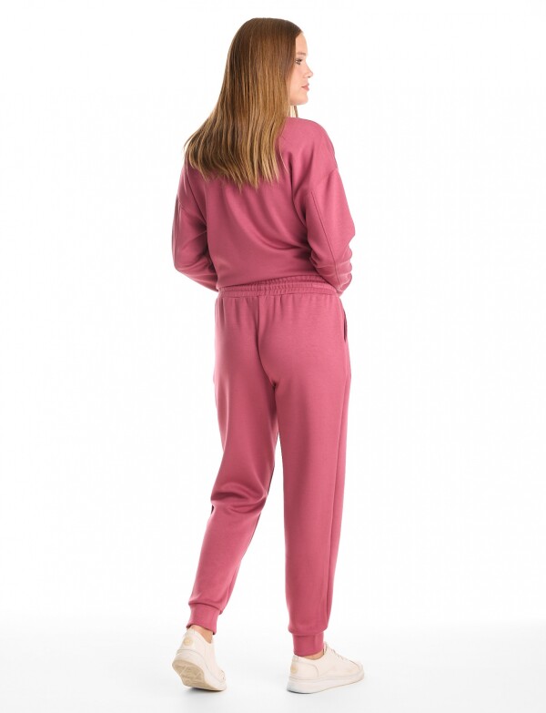 Jogger Basico ROSA OSCURO