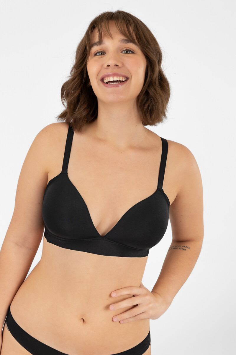 Soutien triangulo ombre copa c Negro