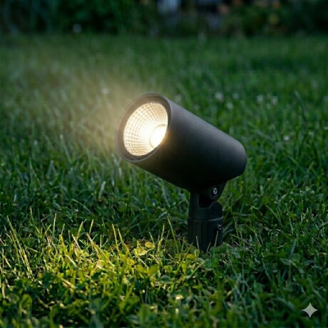 Pincho led 10w Aluminio negro IP66 24 volt Pincho led 10w Aluminio negro IP66 24 volt