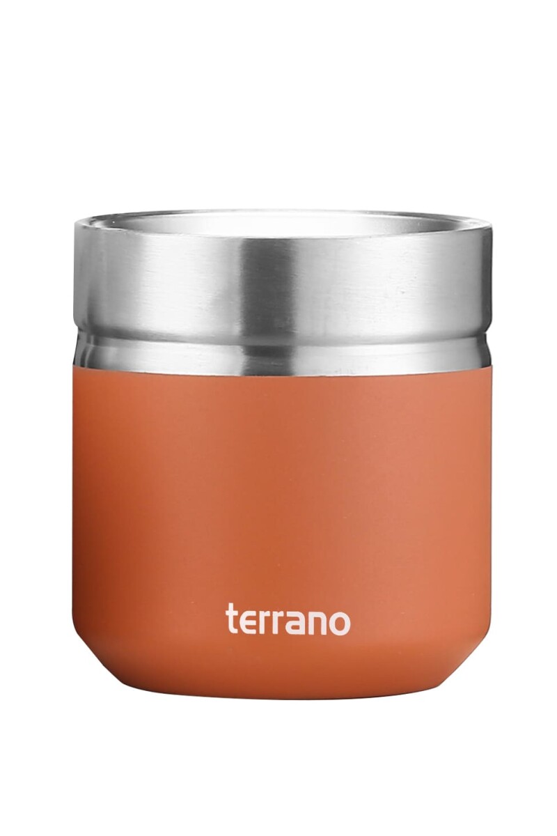 MATE TERRANO ACERO FOLKIE TERRACOTA