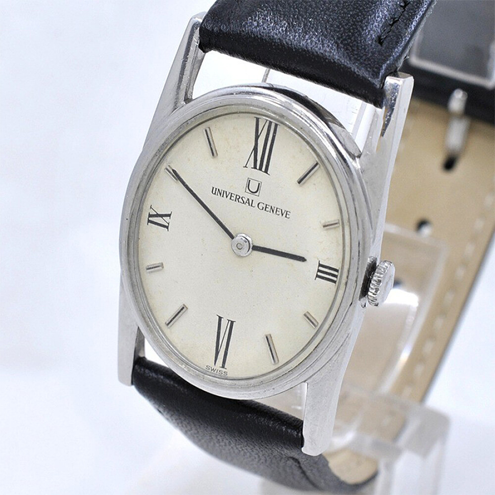 Universal Geneve Dama 1970'S Movimiento Manual, Acero Inoxidable Universal Geneve Dama 1970'S Movimiento Manual, Acero Inoxidable