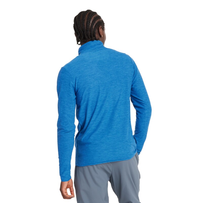 Buzo New Balance de Hombre - SPACE DYE 1/4 ZIP - MT41915BEU BLUEAGAT