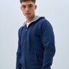 Campera de felpa Halogen Navy