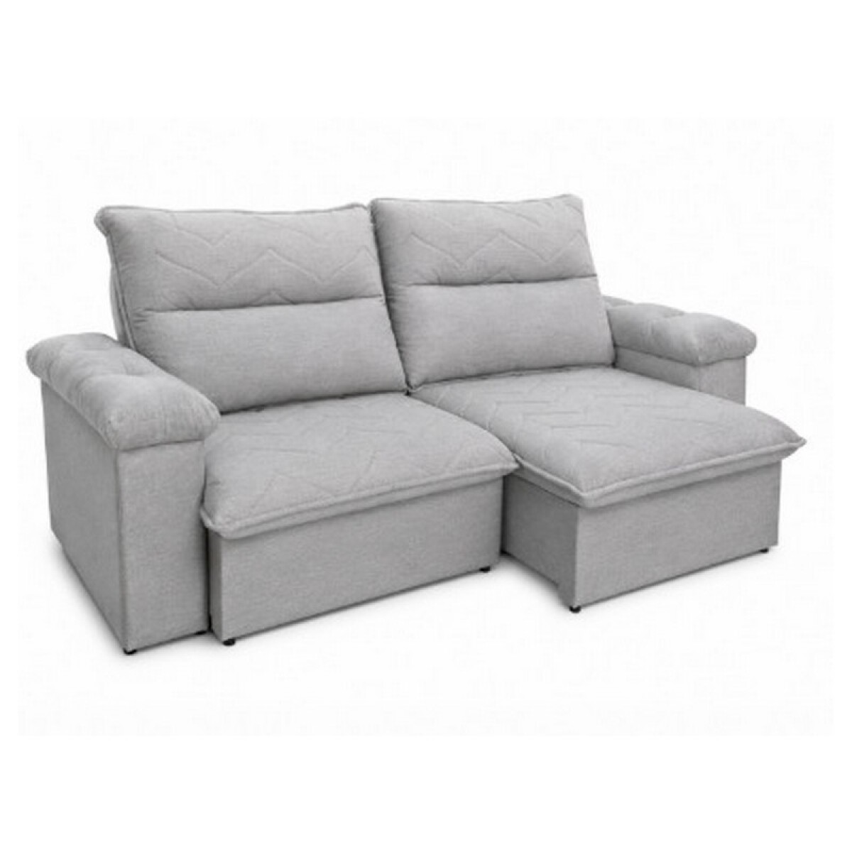 SOFA HELLEN RECLINABLE 2 LUGARES. VIRTUS GRIS 