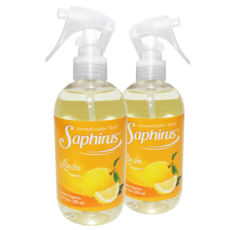 Aromatizador Textil Limón SAPHIRUS 250 mL Aromatizador Textil Limón SAPHIRUS 250 mL