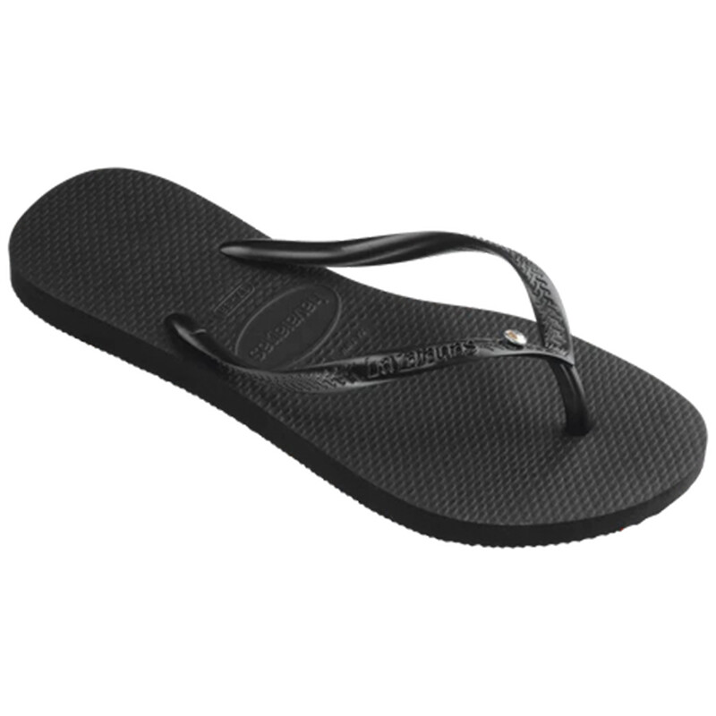 Ojotas Havaianas Slim Crystal Swarovski II Negro