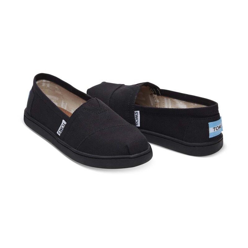 Youth Alpargata Canvas - Niños Black