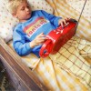 SS25.UN2502 Pantalón De Algodón A Cuadros Con Bolsillos Y Elástico Amarillo Piupiuchick - 24 Meses