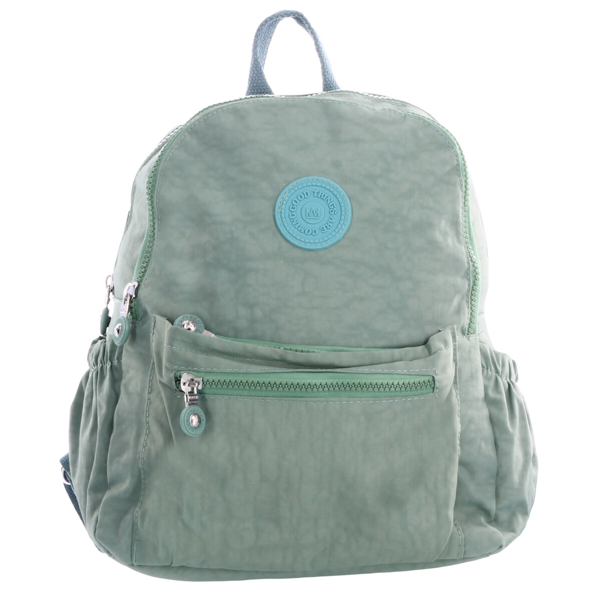 Mochila Miss Carol ROLS de tela MissCarol - Verde Agua 