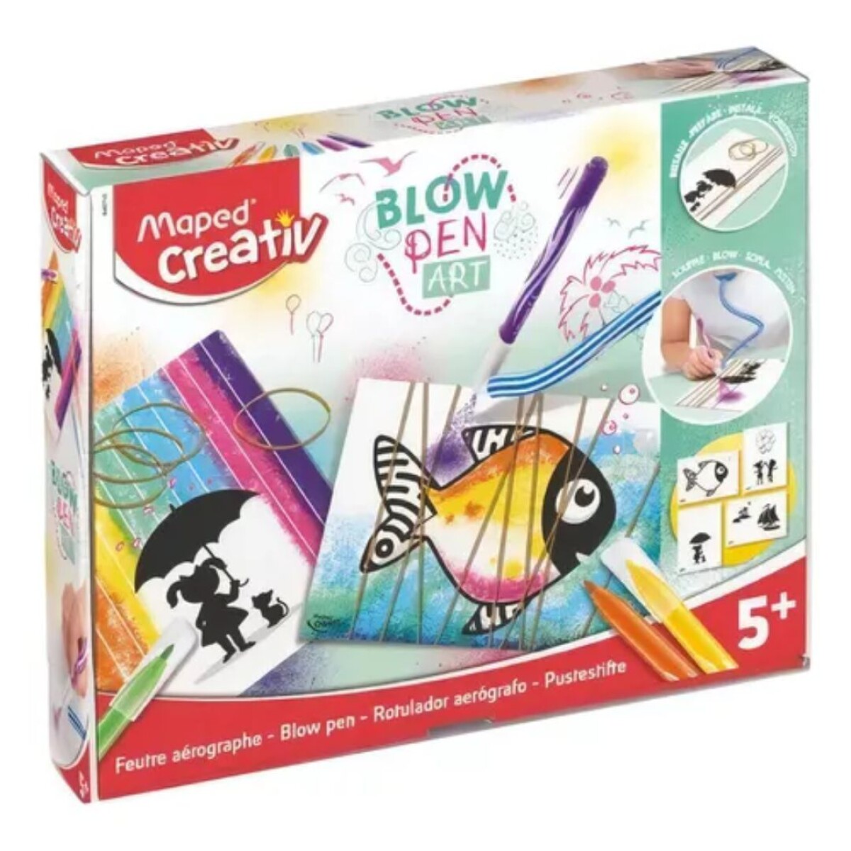 Set Blowpen Pop Art - Gomitas 