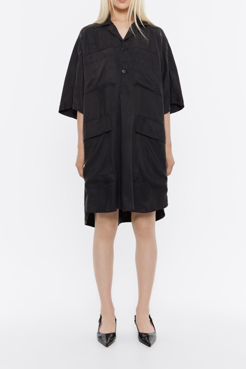VESTIDO CORTO OVERSIZE 