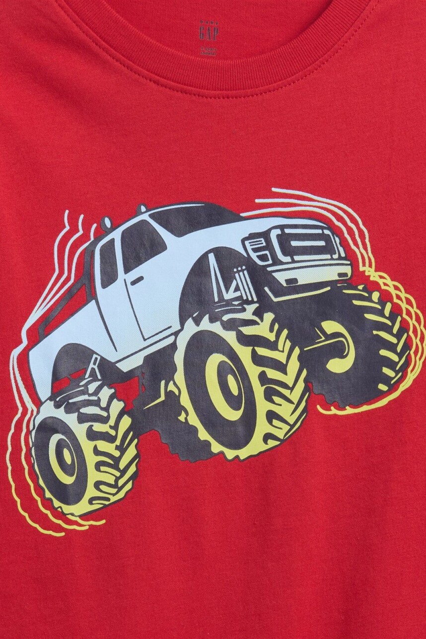 Remera Gráfico Toddler Niño Modern Red 2