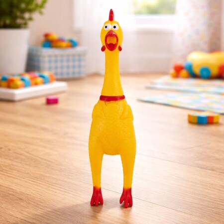 JUGUETE GALLINA DE GOMA 38CM JUGUETE GALLINA DE GOMA 38CM
