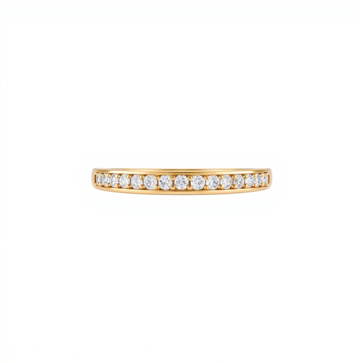 Anillo-Oro bajo-Piedra zirconia-AN8016 - conpiedra 