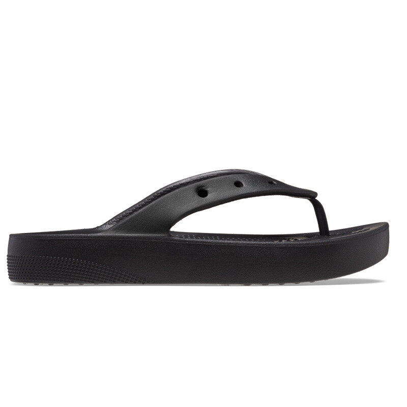 Ojotas Classic Flip Platform Negro