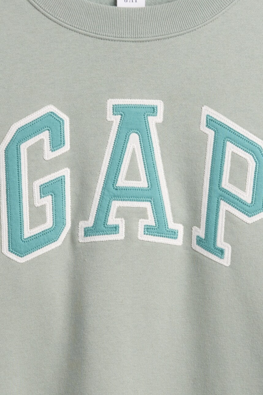 Buzo Deportivo Logo Gap Mujer Iceberg Green 16-5808