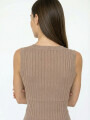 Musculosa Nikar Beige Oscuro
