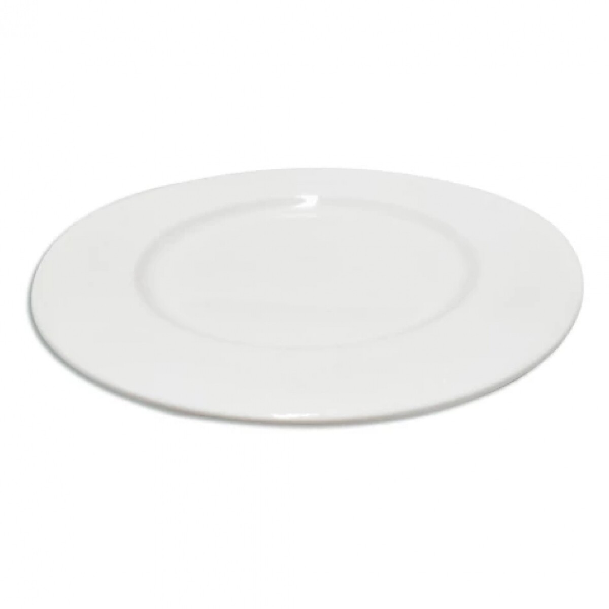 Plato De Ceramica Linea Blanca 