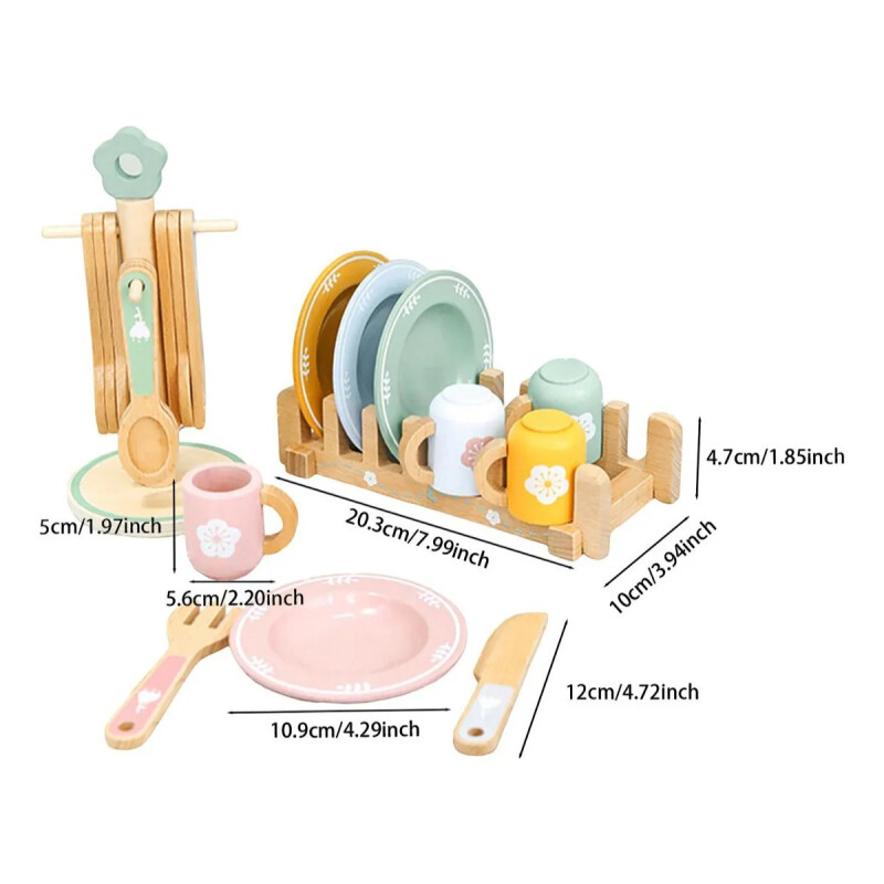 Juego Cocina Madera Montessori Juego Cocina Madera Montessori