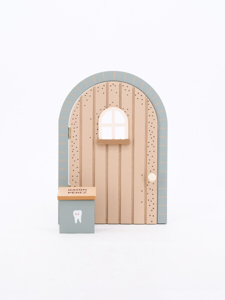 PUERTA RATON PEREZ CON BUZON DIENTE BEIGE